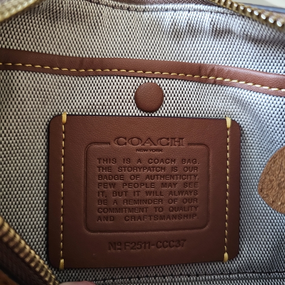 Coach Waverly Suede Bag - Picture 4 of 7